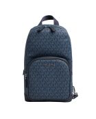 Sac à dos bandoulière Cooper bleu marine - 21 x 35 x 15 cm