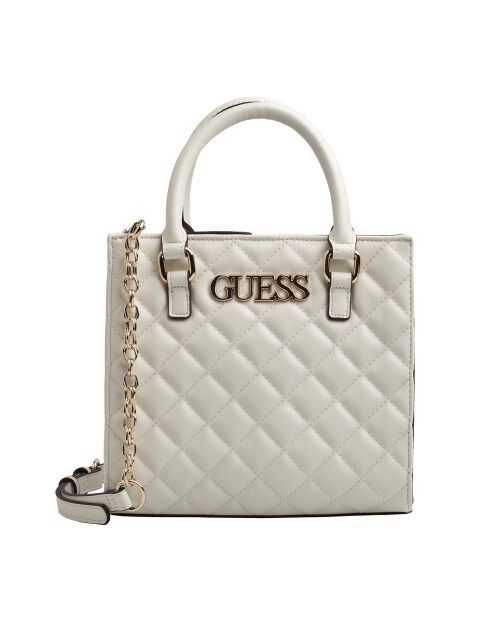 Sac fourre-tout petit modèle Alazne blanc - 21.5 x 20.5 x 7 cm