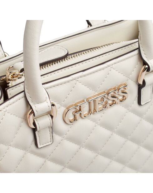 Sac fourre-tout petit modèle Alazne blanc - 21.5 x 20.5 x 7 cm