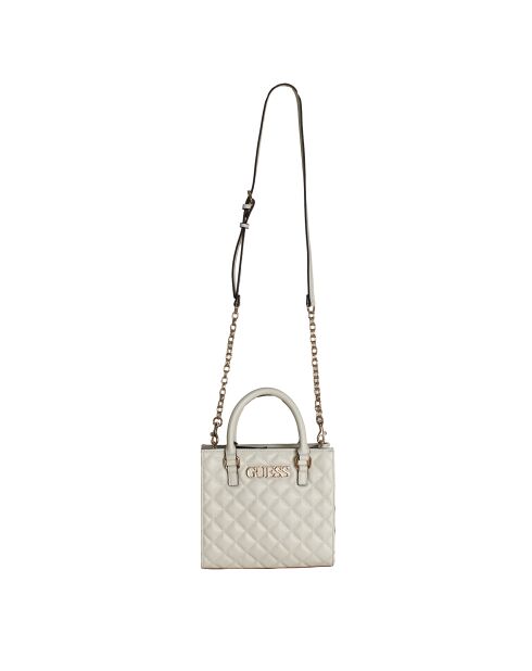 Sac fourre-tout petit modèle Alazne blanc - 21.5 x 20.5 x 7 cm