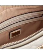 Sac fourre-tout petit modèle Alazne blanc - 21.5 x 20.5 x 7 cm