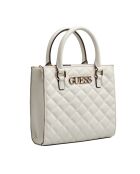 Sac fourre-tout petit modèle Alazne blanc - 21.5 x 20.5 x 7 cm