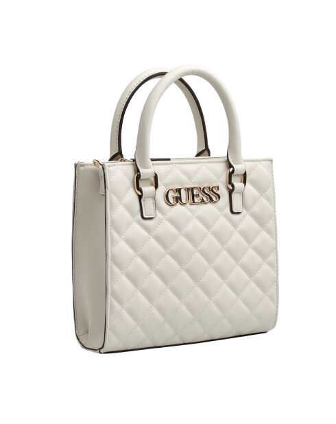 Sac fourre-tout petit modèle Alazne blanc - 21.5 x 20.5 x 7 cm