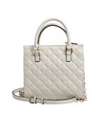 Sac fourre-tout petit modèle Alazne blanc - 21.5 x 20.5 x 7 cm