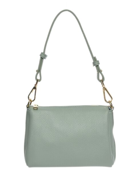 Sac à main en cuir en cuir SS26 LV 109T céladon - 14x19x6.5 cm