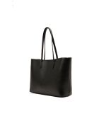 Sac cabas en cuir Sola noir - 48x29x14cm