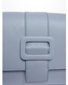 SS26 LV 105T hemelse leren schoudertas - 18x23x8 cm