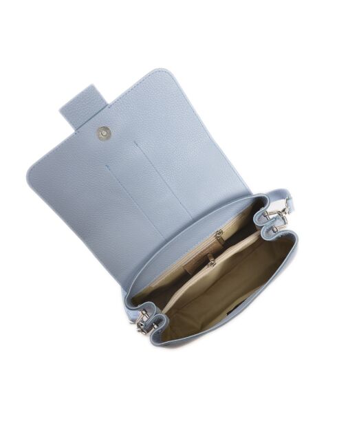 SS26 LV 105T hemelse leren schoudertas - 18x23x8 cm