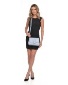 SS26 LV 105T hemelse leren schoudertas - 18x23x8 cm