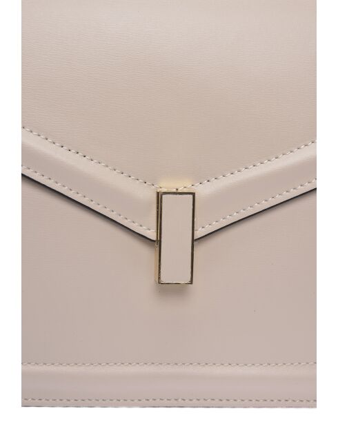 SS26 LV 3150 beigefarbene Lederhandtasche - 21x26x8 cm
