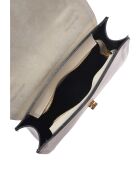 SS26 LV 3150 beigefarbene Lederhandtasche - 21x26x8 cm