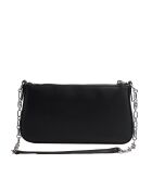 Sac bandoulière en cuir Empire noir - 25.4 x 12.7 x 5.1 cm