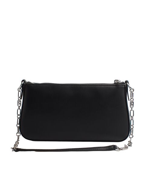 Sac bandoulière en cuir Empire noir - 25.4 x 12.7 x 5.1 cm