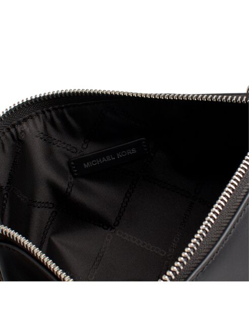 Sac bandoulière en cuir Empire noir - 25.4 x 12.7 x 5.1 cm