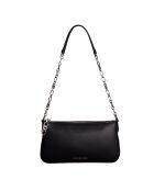 Sac bandoulière en cuir Empire noir - 25.4 x 12.7 x 5.1 cm