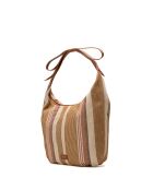 Sac à main en cuir Gina camel - 46x35x5cm