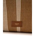 Sac à main en cuir Gina camel - 46x35x5cm