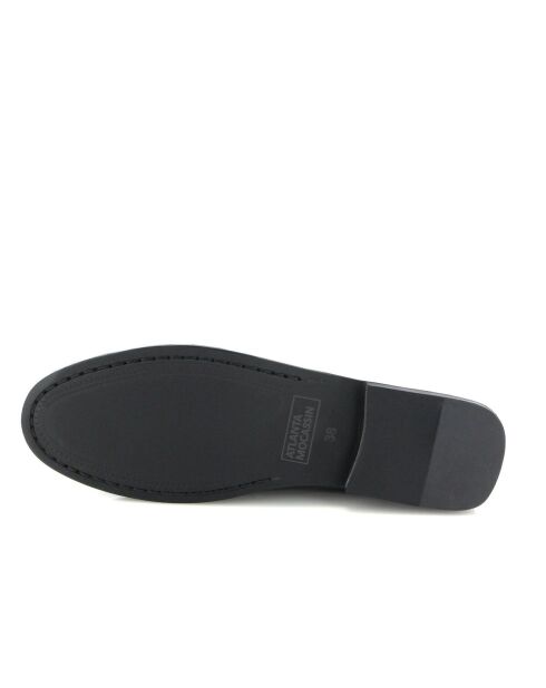 Bruine loafers van Cuoio generfd Yoki leer