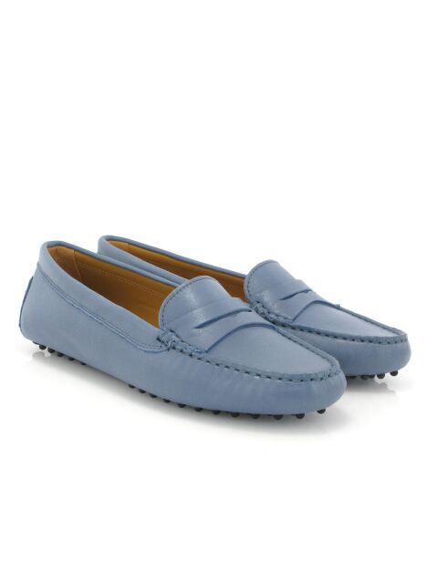 Michèle instappers van blauw jeansnappaleer