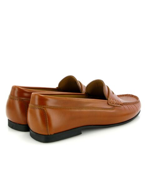 Yoki Sierra Antik cognac leren instappers