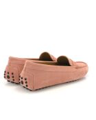 Roze loafers van Michèle suède