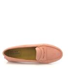 Roze loafers van Michèle suède