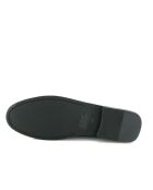Marineblauwe loafers van generfd Yoki leer