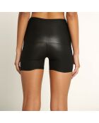 Zwart/zilveren sweatshort