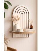 Estante de pared blanco Artmtkwll1 - 20x13x35 cm