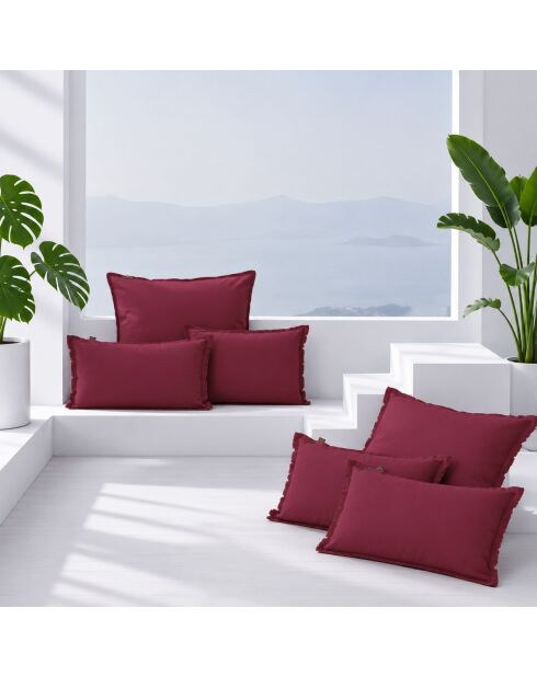 Housse de coussin Outdoor  Bimini framboise