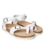 Sandales Leon blanches