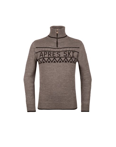 Pull Pierrick heather grey