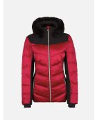 Veste Ski Fourrure Noir Colyne BFF amaranth
