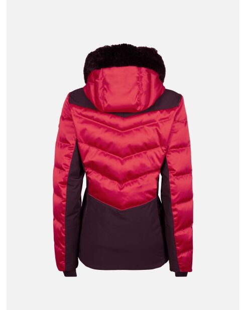 Veste Ski Fourrure Noir Colyne BFF amaranth