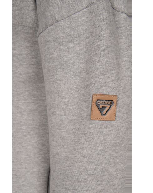 Roses sweatshirt in heidegrijs