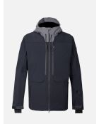 Schwarze Skijacke Evan
