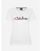 Tania HD weißes T-Shirt