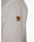 Roches meliertes graues Sweatshirt