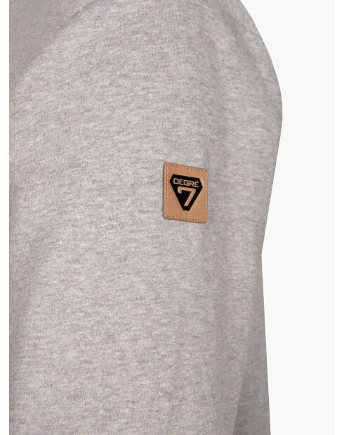 Roches meliertes graues Sweatshirt