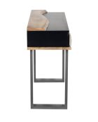 Acacia Black II Mehrfarbige Konsole mit 3 Schubladen, 115 x 40 x 80 cm