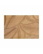 Hoofdbord van gesneden hout Manguier Floria II bruin - 165 x 4 x 110 cm