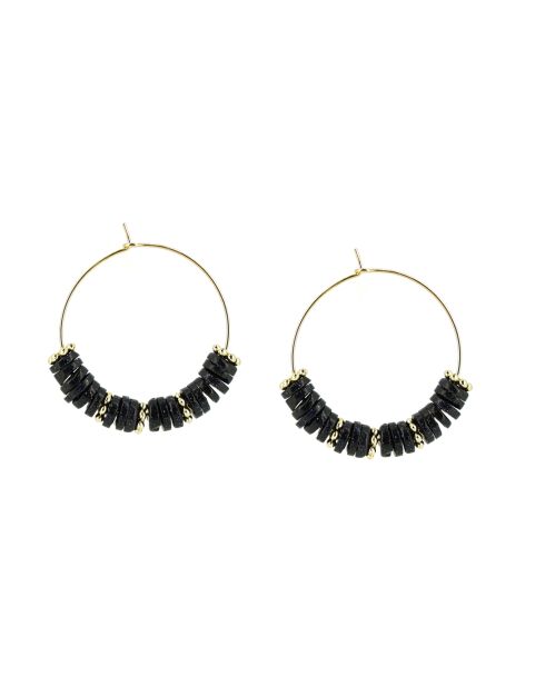 Orecchini Noa May con pietra solare blu