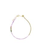 Fußkettchen aus bernsteinfarbenem Amethyst