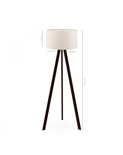 Lampada da terra AYD 2652 crema - H.140cm