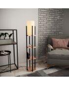 Lampadaire 8113 noir/cuivre - H.130cm