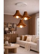 Lámpara LM 012 LT 30 de cobre - H.120cm