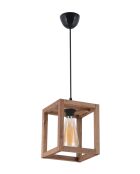 Cube bruine kroonluchter - H.60cm