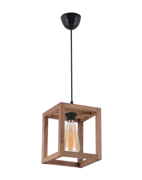 Cube bruine kroonluchter - H.60cm