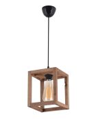 Cube bruine kroonluchter - H.60cm
