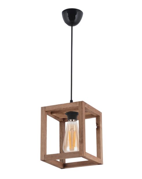 Cube bruine kroonluchter - H.60cm